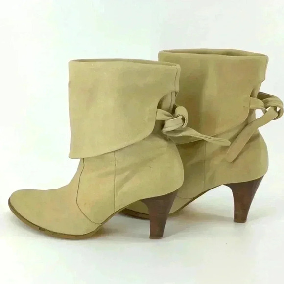 LEATHER HEEL  ANKLE BOOTS - Picture 4 of 6
